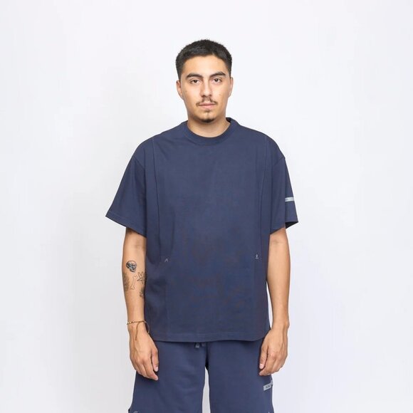 NWT CONVERSE x A COLD WALL ACW UNISEX NAVY TEE SZ XS - Picture 2 of 2